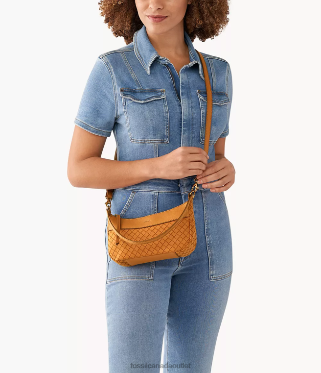 Fossil Bag Women Camel Skylar Baguette D2VPL589