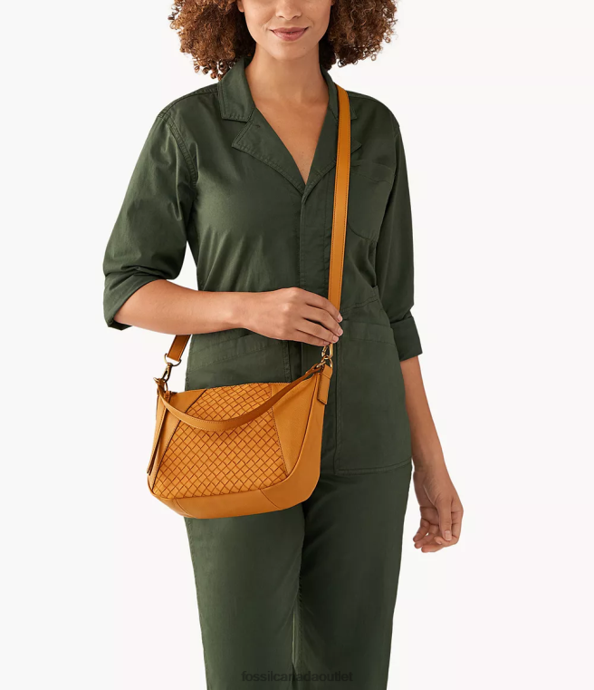 Fossil Bag Women Camel Skylar Crossbody D2VPL696