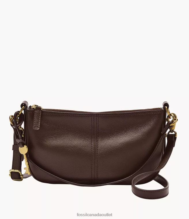 Fossil Bag Women Dark Brown Jolie Baguette D2VPL739