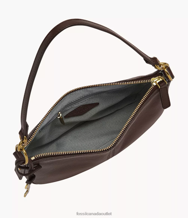 Fossil Bag Women Dark Brown Jolie Baguette D2VPL739