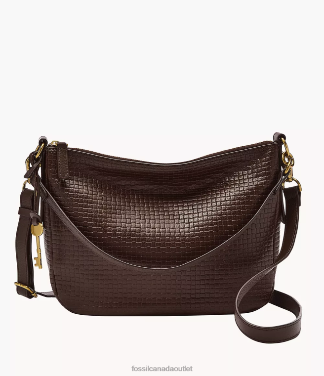 Fossil Bag Women Dark Brown Jolie Crossbody D2VPL677