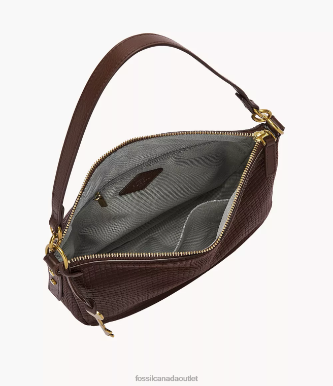 Fossil Bag Women Dark Brown Jolie Crossbody D2VPL677