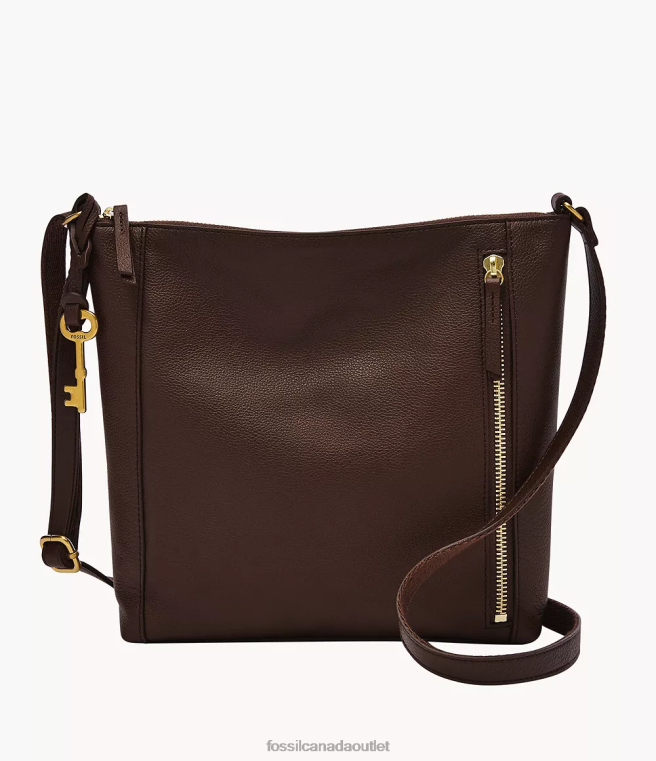 Fossil Bag Women Dark Brown Tara Crossbody D2VPL683