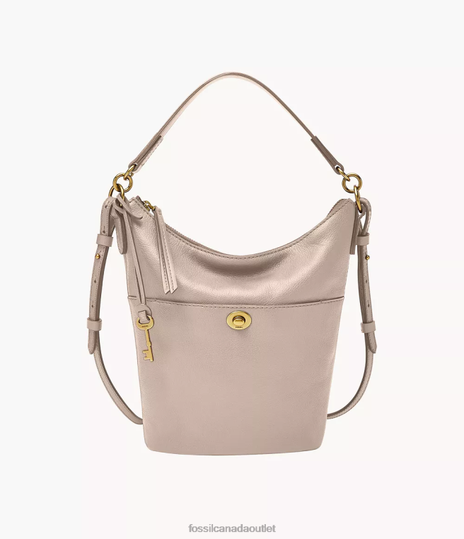 Fossil Bag Women Gray Talulla Small Hobo D2VPL708