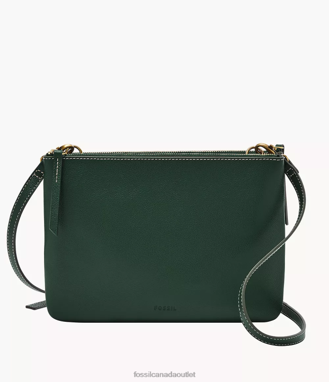 Fossil Bag Women Green Devon Crossbody D2VPL458