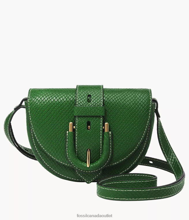 Fossil Bag Women Green Harwell Small Flap Crossbody D2VPL348