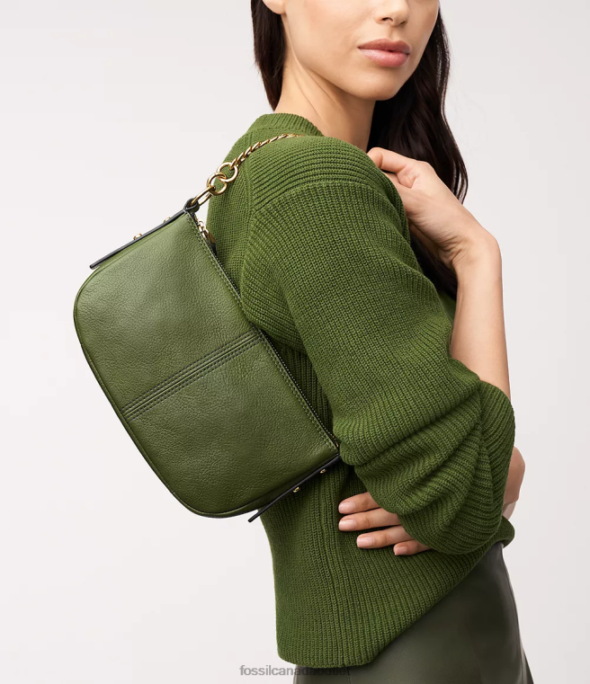 Fossil Bag Women Green Jolie Baguette D2VPL346