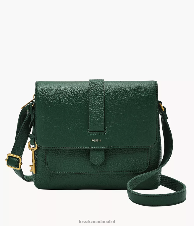 Fossil Bag Women Green Kinley Small Crossbody D2VPL648
