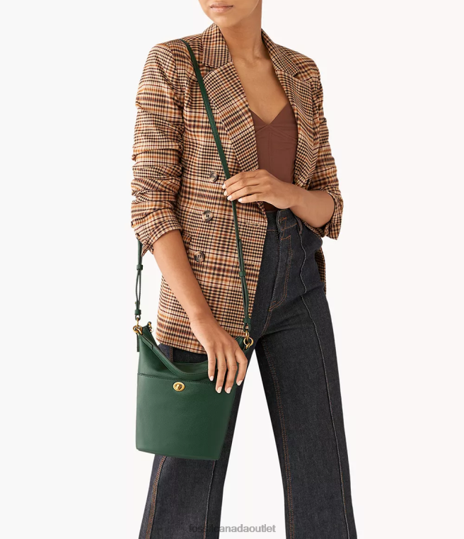 Fossil Bag Women Green Talulla Small Hobo D2VPL715