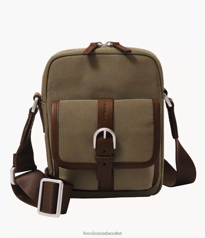 Fossil Bag Women Khaki Camden N/S Crossbody D2VPL1633