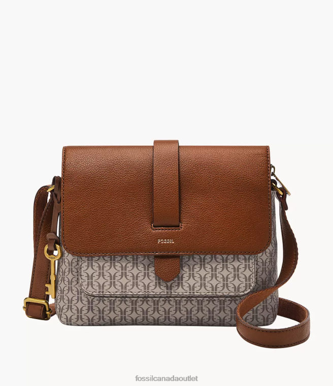 Fossil Bag Women Khaki Kinley Small Crossbody D2VPL684