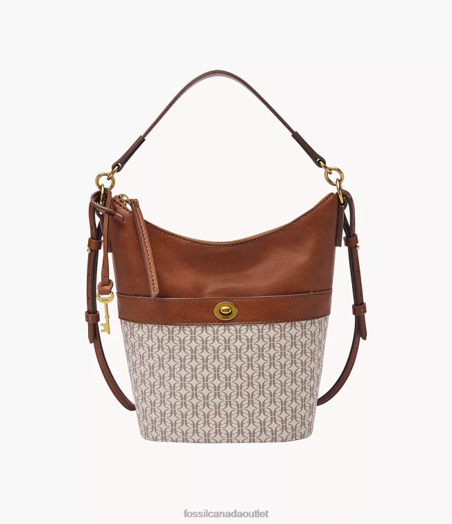 Fossil Bag Women Khaki Talulla Small Hobo D2VPL517
