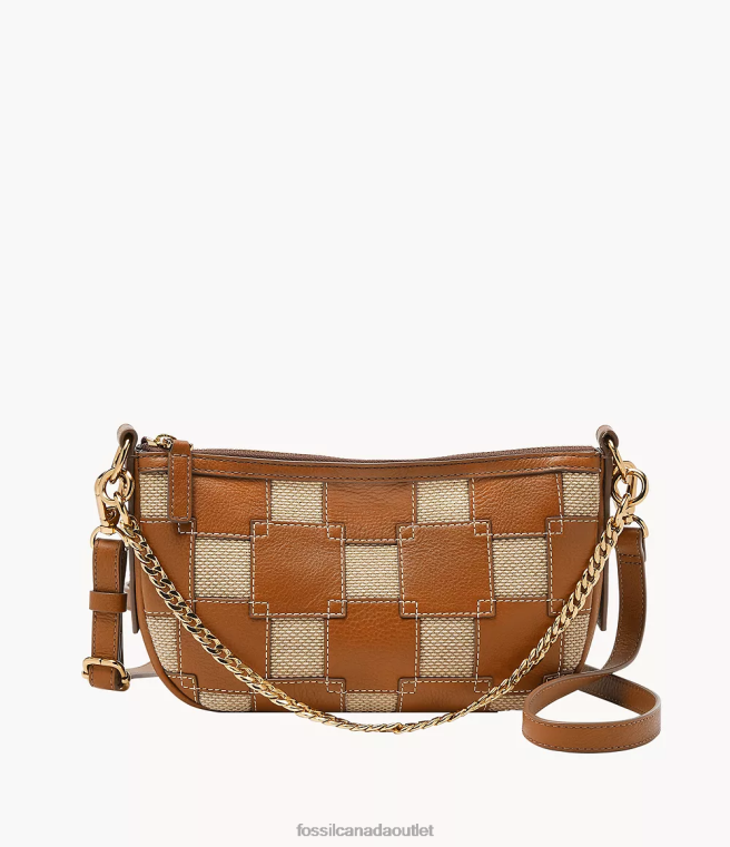 Fossil Bag Women Light Brown Jolie Baguette D2VPL326