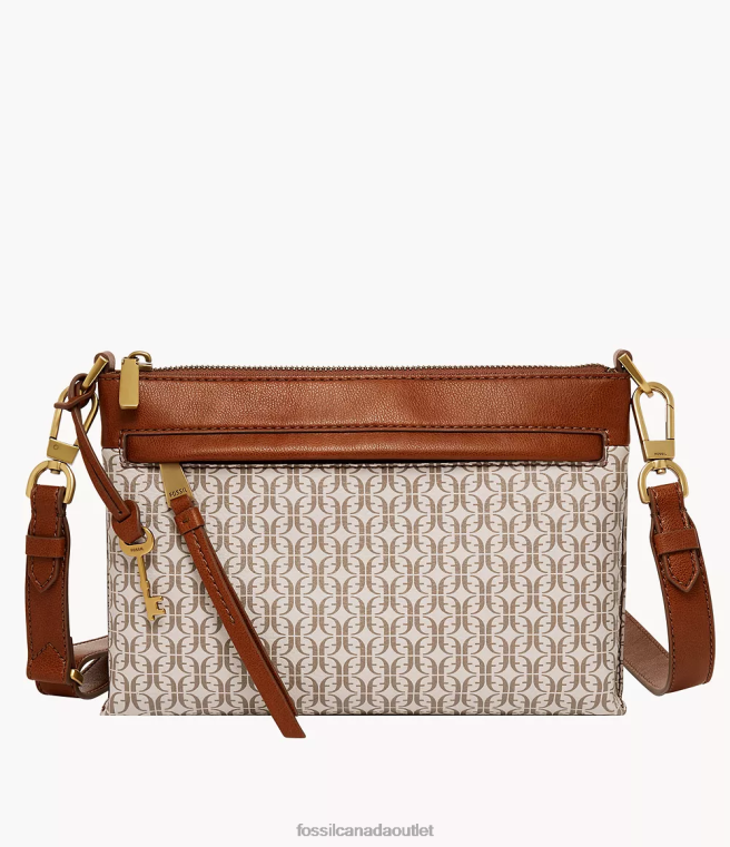 Fossil Bag Women Light Brown Kiera Small Crossbody D2VPL496