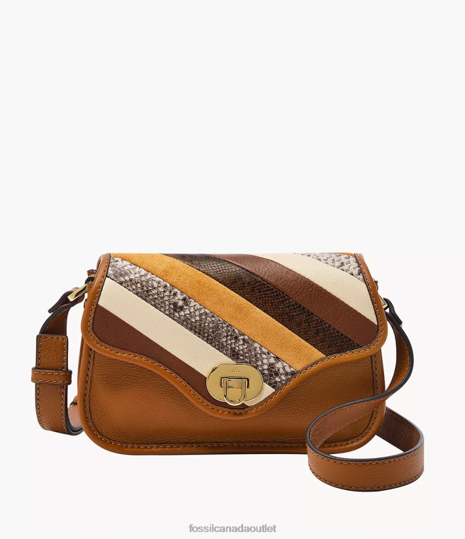 Fossil Bag Women Multi Heritage Mini Flap Crossbody D2VPL313