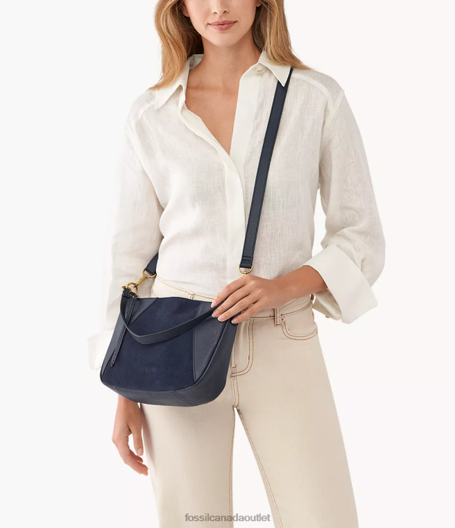 Fossil Bag Women Navy Skylar Crossbody D2VPL645