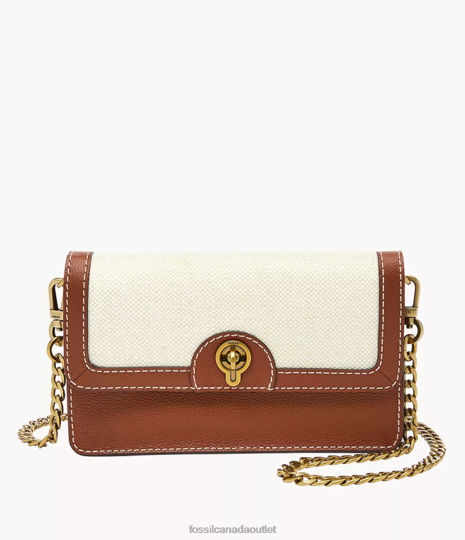 Fossil Bag Women Neutral Ainsley Wallet Crossbody D2VPL850