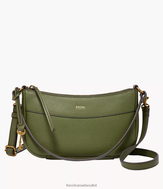 Fossil Bag Women Olive Skylar Baguette D2VPL600