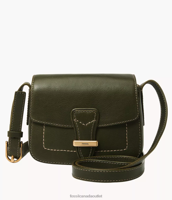 Fossil Bag Women Olive Tremont Small Flap Crossbody D2VPL345