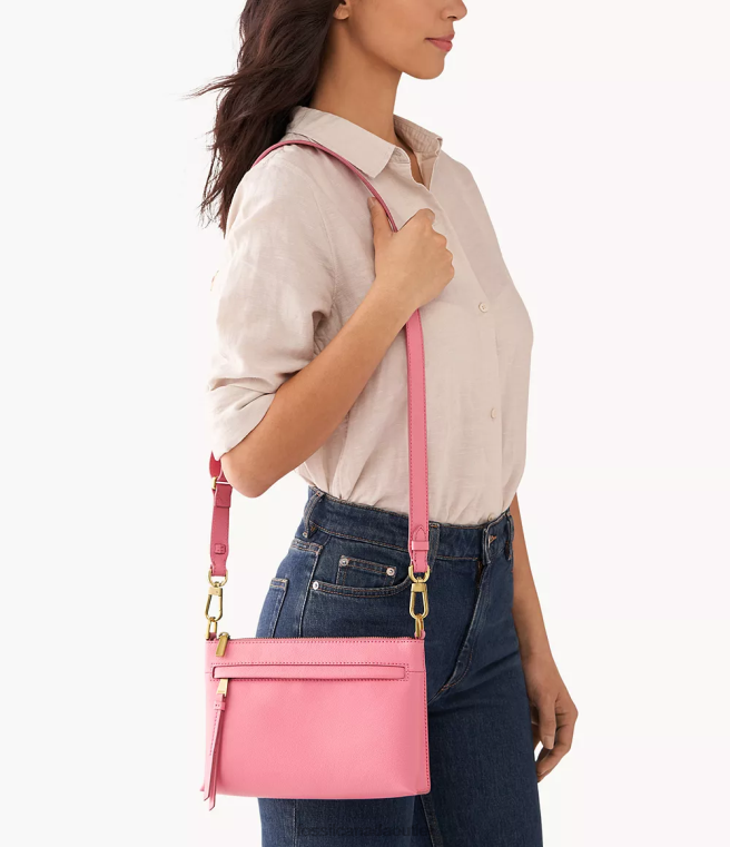 Fossil Bag Women Pink Kiera Small Crossbody D2VPL518