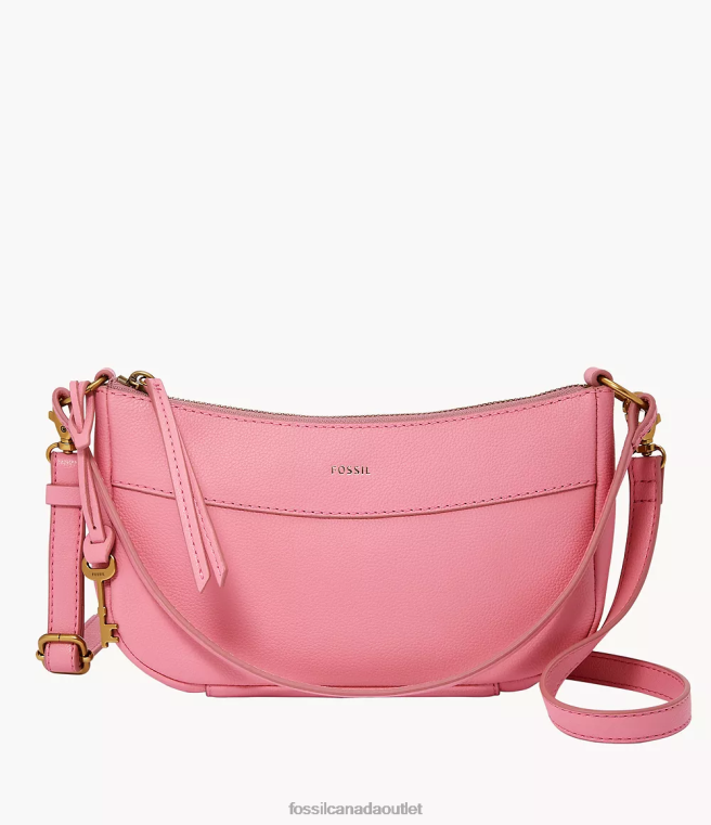 Fossil Bag Women Pink Skylar Baguette D2VPL598