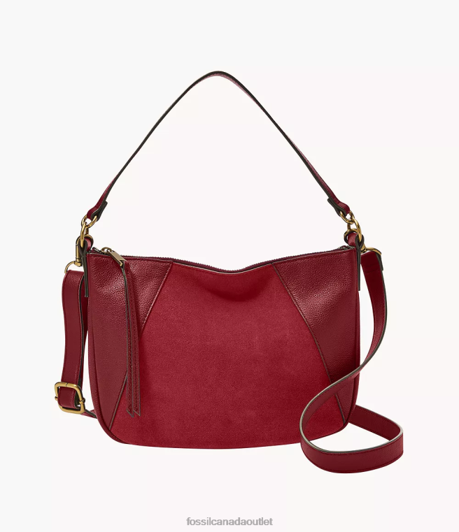 Fossil Bag Women Red Skylar Crossbody D2VPL643