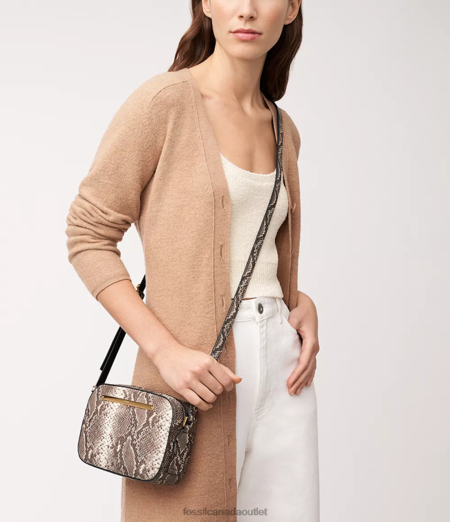 Fossil Bag Women Snake Print Liza Camera Bag D2VPL352
