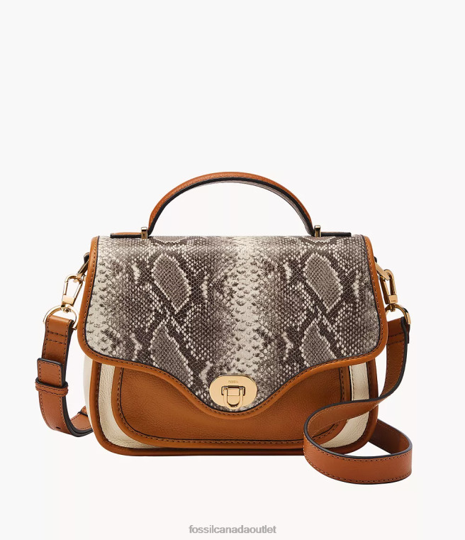 Fossil Bag Women Stripes Heritage Top Handle Crossbody D2VPL303