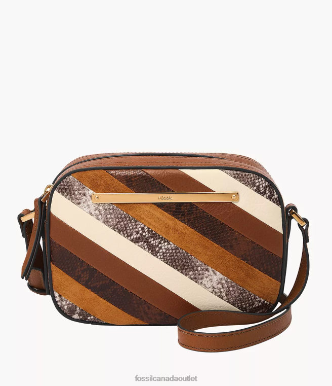 Fossil Bag Women Stripes Liza Camera Bag D2VPL344