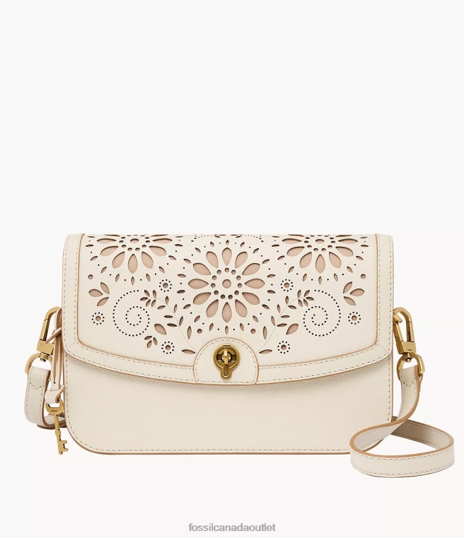 Fossil Bag Women White Ainsley Crossbody D2VPL414