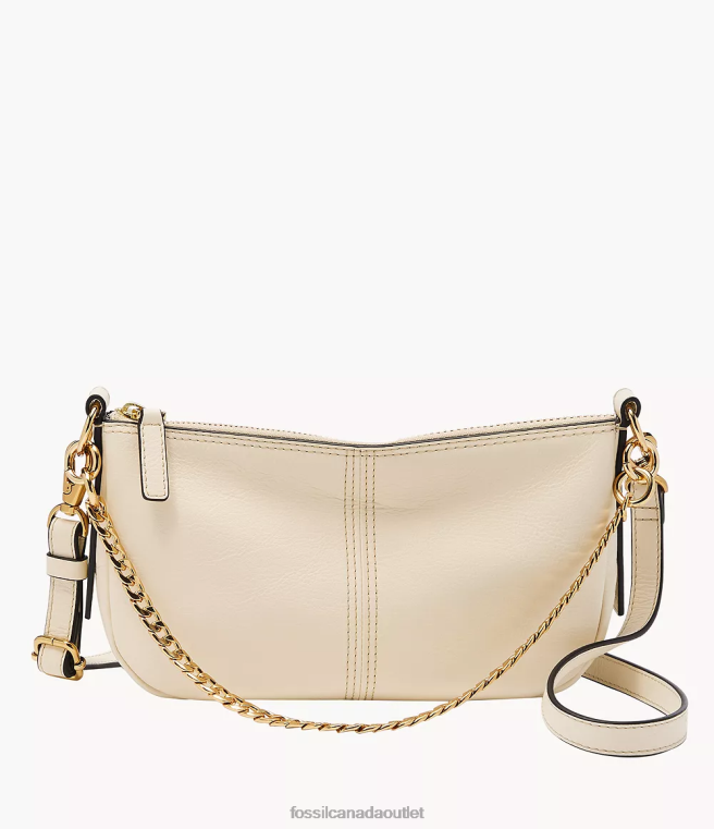 Fossil Bag Women White Jolie Baguette D2VPL356