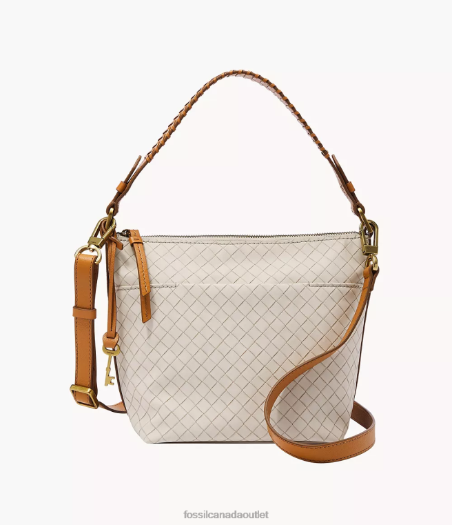 Fossil Bag Women White Julianna Hobo D2VPL738