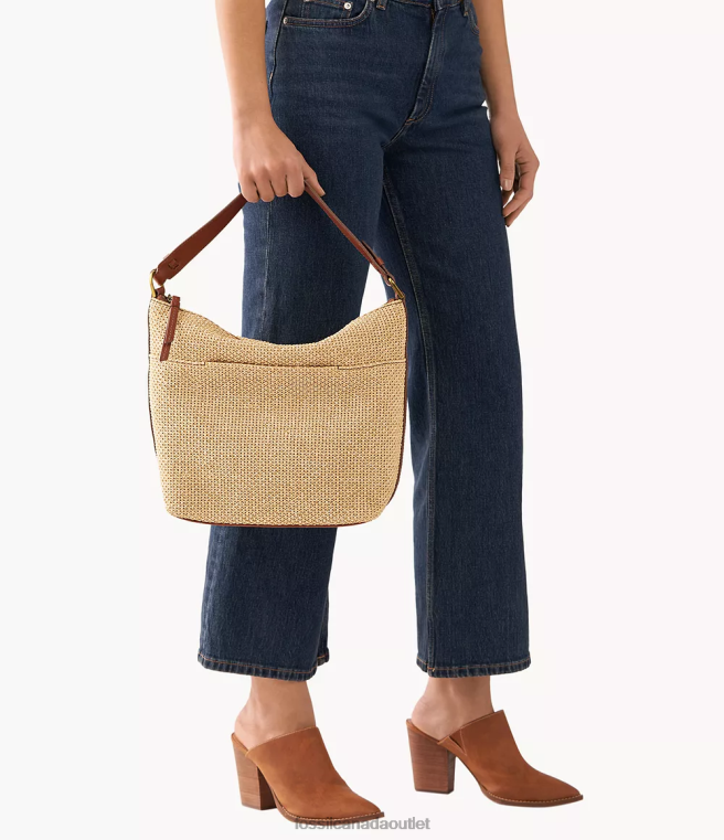 Fossil Bag Women White Julianna Large Hobo D2VPL428