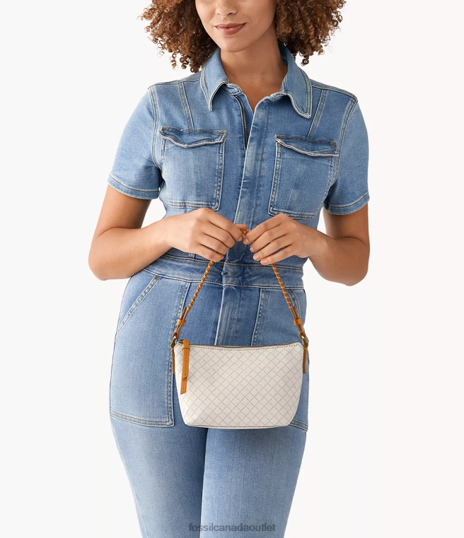 Fossil Bag Women White Julianna Mini Hobo D2VPL657