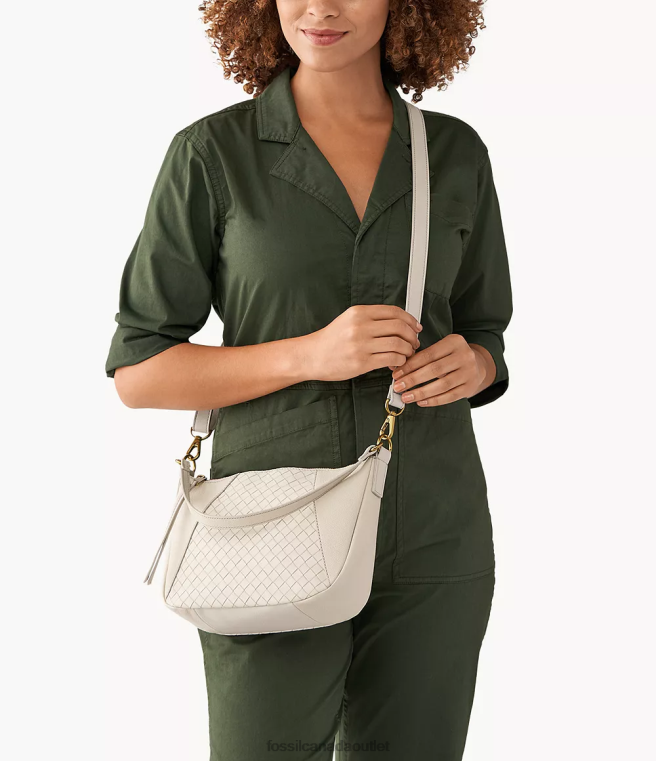 Fossil Bag Women White Skylar Crossbody D2VPL712