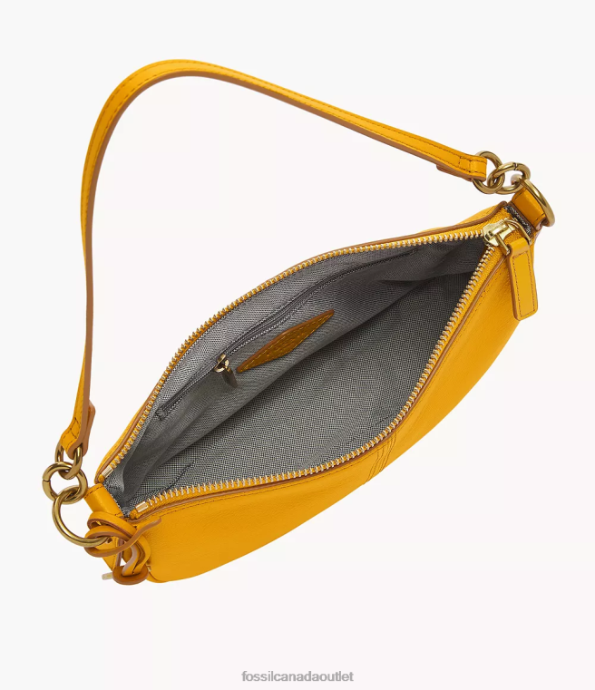 Fossil Bag Women Yellow Jolie Baguette D2VPL469