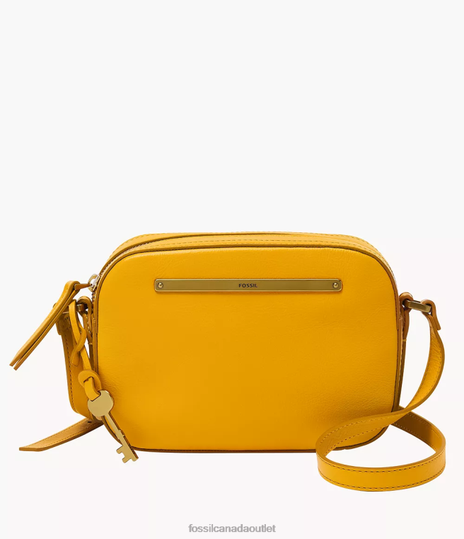 Fossil Bag Women Yellow Liza Camera Bag D2VPL461
