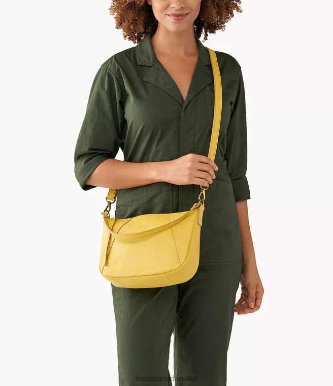 Fossil Bag Women Yellow Skylar Crossbody D2VPL457