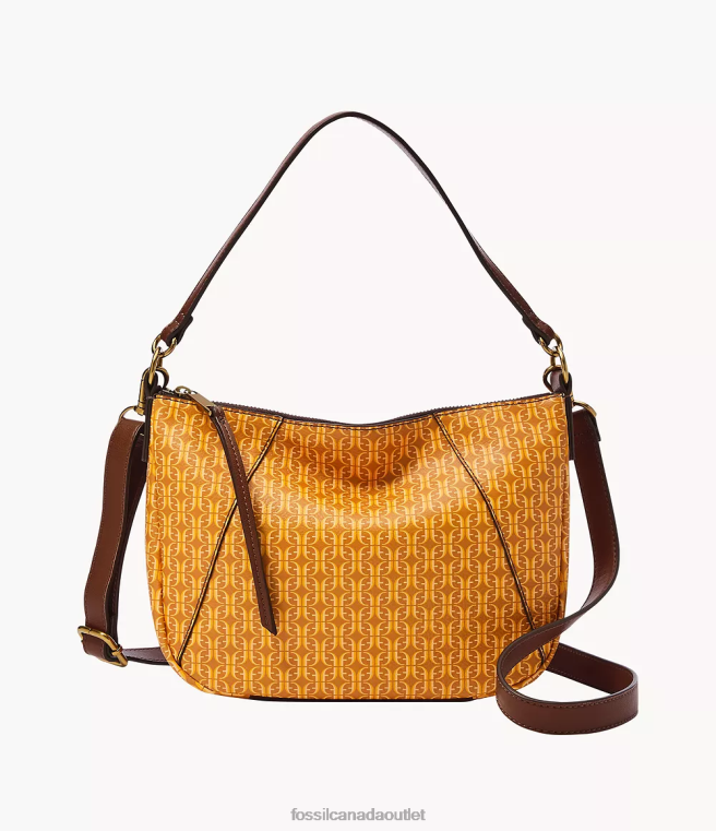 Fossil Bag Women Yellow Skylar Crossbody D2VPL682