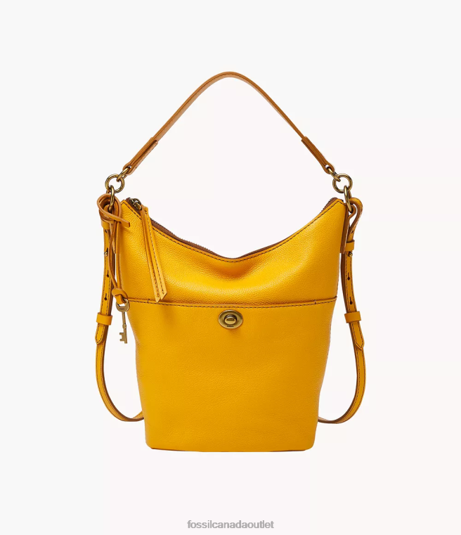Fossil Bag Women Yellow Talulla Small Hobo D2VPL718