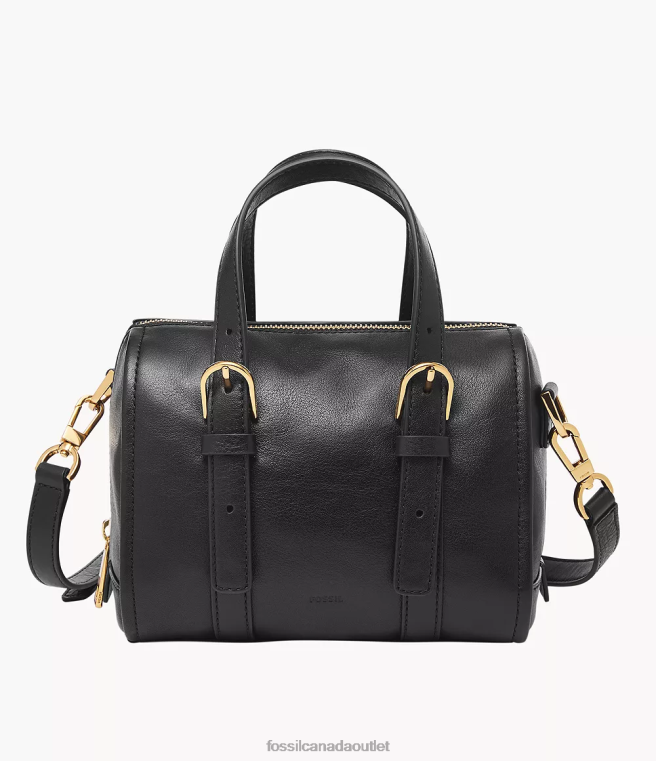 Fossil Bag Women Black Carlie Mini Satchel D2VPL399