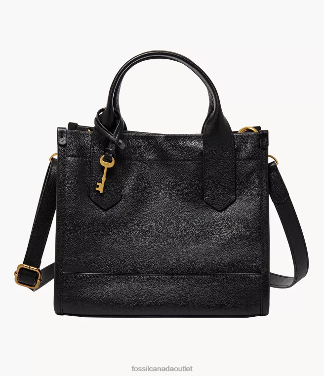 Fossil Bag Women Black Kyler Satchel D2VPL504