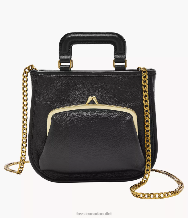 Fossil Bag Women Black Satchel D2VPL521