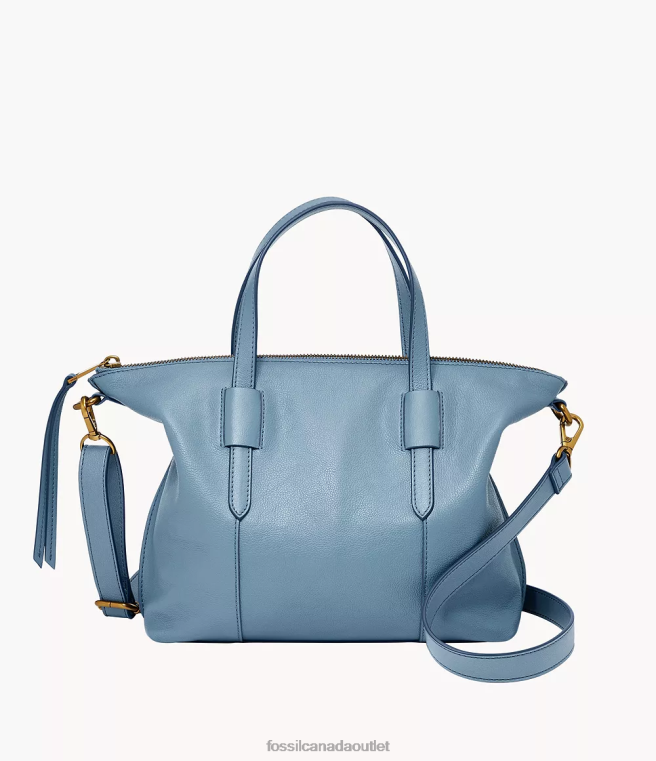 Fossil Bag Women Blue Skylar Satchel D2VPL585