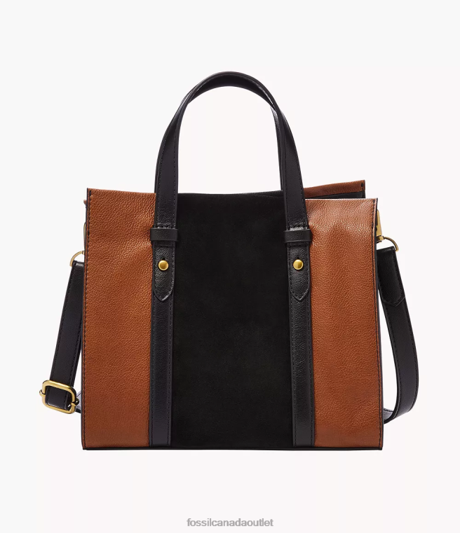 Fossil Bag Women Brown Kingston Satchel D2VPL513