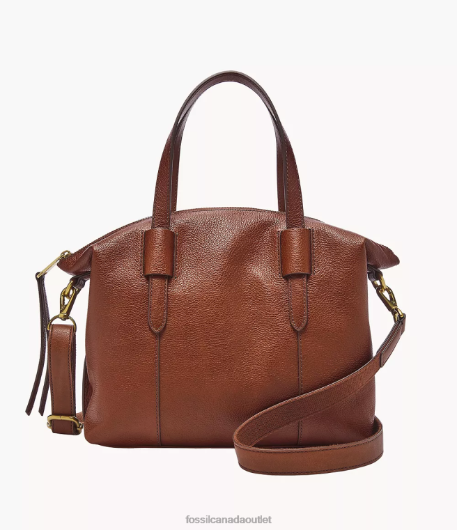 Fossil Bag Women Brown Skylar Satchel D2VPL425