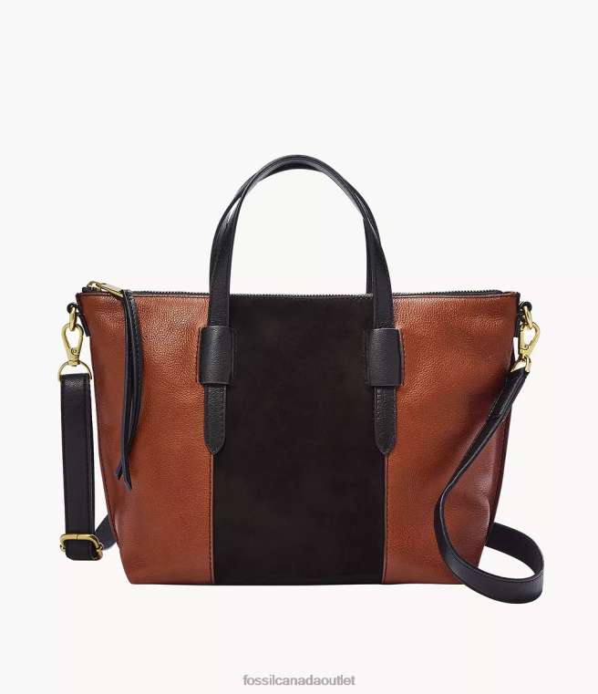 Fossil Bag Women Brown Skylar Satchel D2VPL552