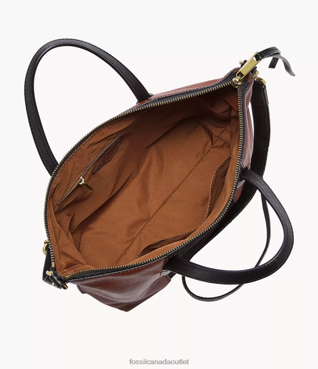 Fossil Bag Women Brown Skylar Satchel D2VPL552