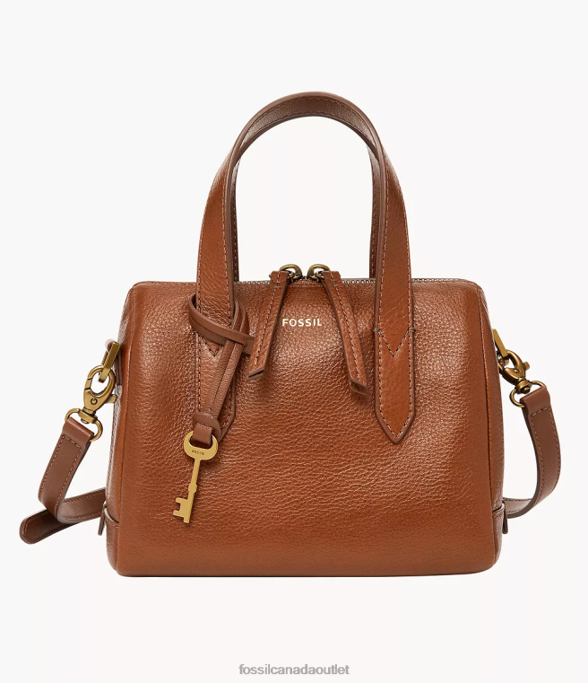 Fossil Bag Women Brown Sydney Mini Satchel D2VPL482