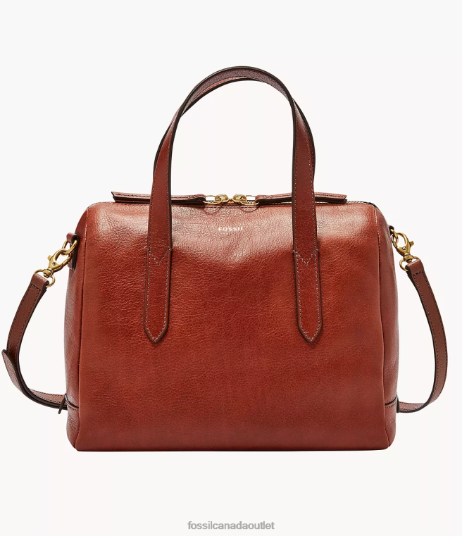 Fossil Bag Women Brown Sydney Satchel D2VPL415